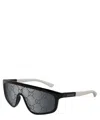 Gucci Grey Logo Shield Unisex Sunglasses Gg1736s 003 99 In Crl