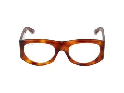 GUCCI GUCCI SUNGLASSES  GG1917S 005 HAVANA HAVANA TRANSPA 53/21/140
