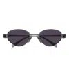 Gucci Oval-frame Sunglasses In Pink