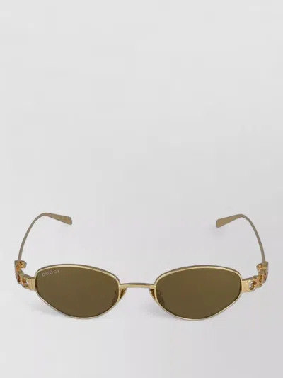 Gucci Sunglasses Gg1935s 003 Slim Frame Design In Orange