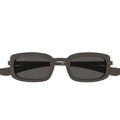 Gucci Sunglasses Gg1943 S 003 Brown/grey Men In Gray