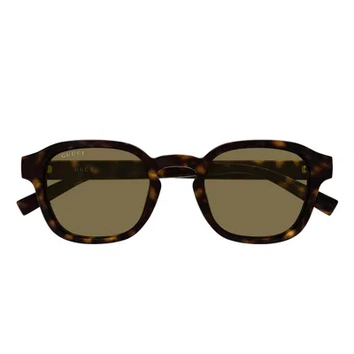 Gucci Sunglasses Gg2106 S 002 Brown/brown Men In Multi