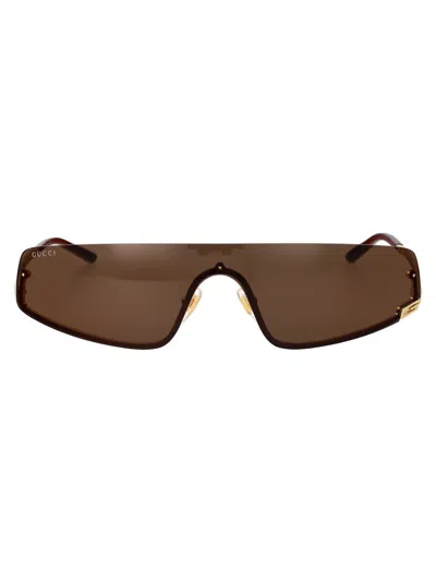 Gucci Sunglasses In Gold