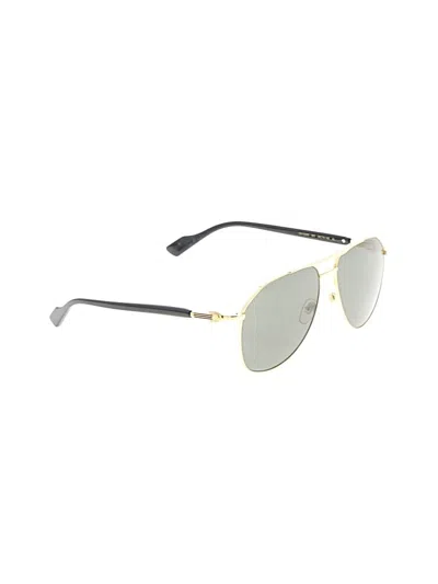 Pre-owned Gucci Sunglasses In Gold