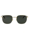 Gucci Gg1799s Sunglasses In Gold-black-grey