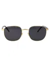 Gucci Gg1799s Sunglasses In Gold-brown-grey