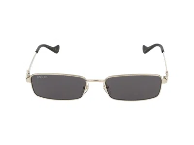 Gucci Sunglasses In Gold Gold Grey