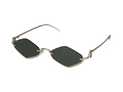 Gucci Sunglasses In Gold Gold Grey