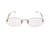 Gucci Eyewear Sunglasses In Gold Gold Pink