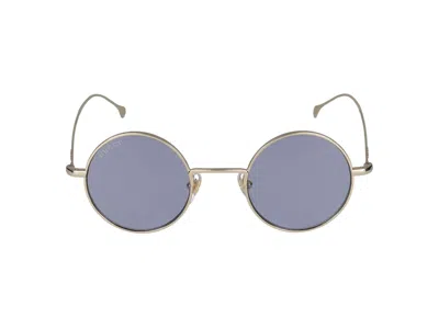 Gucci Sunglasses In Gold Gold Violet