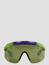 Gucci Mask Frame Sunglasses Sunglasses Green In Green