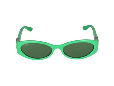 Gucci Sunglasses In 005 Green Green Green