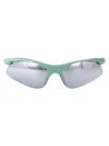 Gucci Gg1774s Sunglasses In Green-green-silver