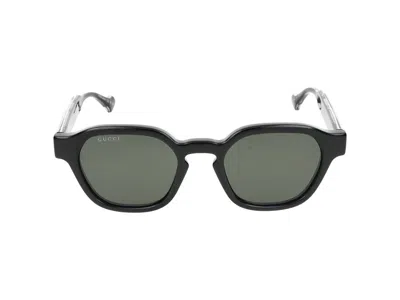 Gucci Sunglasses  Gg1730 S 001 Black Crystal Grey /21/145
