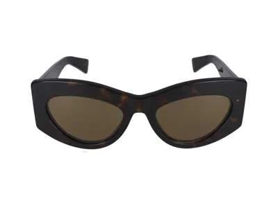 Gucci Sunglasses In Havana Havana Brown
