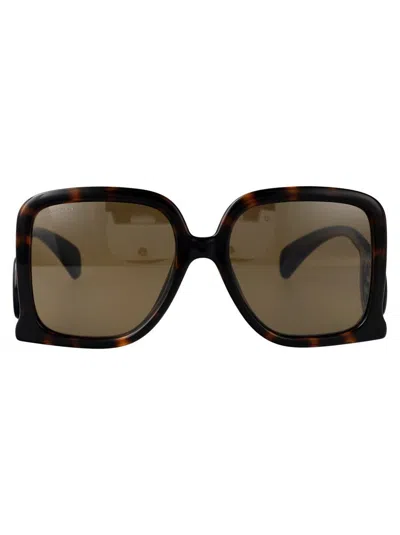 Gucci Butterfly Sunglasses Gg1326 S 007 In Havana-havana-brown