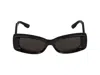 Gucci Eyewear Rectangular Frame Sunglases In Havana Havana Brown