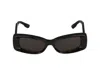 Gucci Eyewear Rectangular Frame Sunglases In Havana Havana Brown