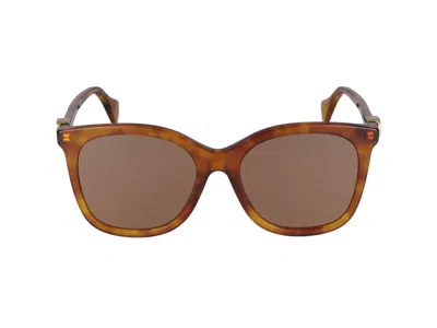 Gucci Sunglasses In Havana Havana Brown