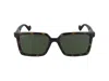 Gucci Havana Havana Green Acetate Sunglasses In Havana Havana Green