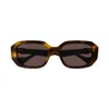 Gucci Eyewear Sunglasses In Havana/marrone