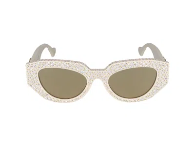 Gucci Sunglasses In Ivory Ivory Brown