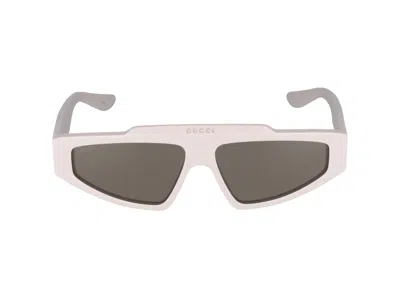 Gucci Sunglasses In Ivory Ivory Grey