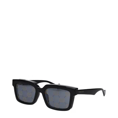 Gucci Eyewear Square Frame Sunglasses In Black