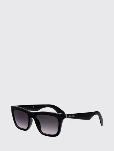 Gucci Black-black-smoke Injection Sunglasses