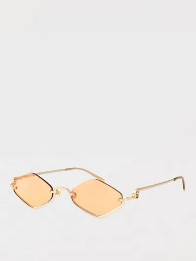 Gucci Sunglasses Men Gold In Yellow