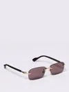 Gucci Rimless Rectangle-frame Sunglasses