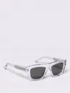 Gucci Rectangular Sunglasses Transparent Frame In White