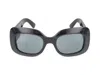 Gucci Interlocking G Sunglasses In Gray