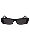 Gucci Black-black-grey Recycled Acetate Sunglasses In Brown