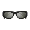 Gucci Grey Mirror Cat Eye Ladies Sunglasses Gg1691s 001 54 In Nero/grigio