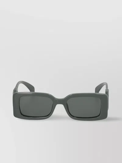 Gucci Sunglasses Rectangular Frame Dark Lenses In Black
