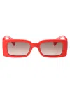 Gucci Gg1325s Sunglasses In Red-red-brown