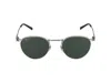 Gucci Gg1875s Sunglasses In Silver Silver Green