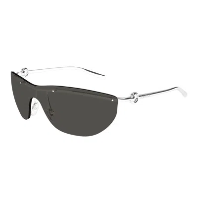 Gucci Sunglasses In Silver Silver Grey