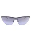 Gucci Sunglasses In Silver-silver-violet