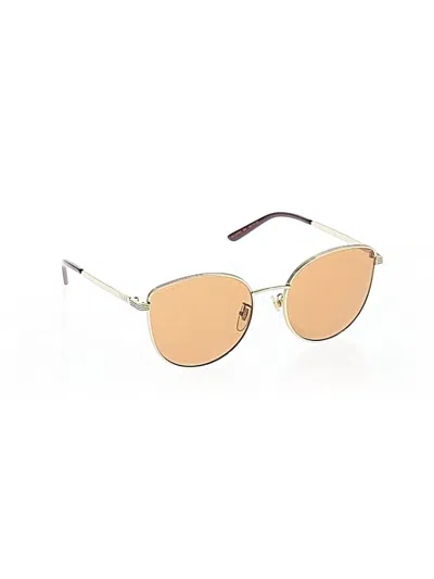 Pre-owned Gucci Sunglasses In Tan