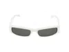 Gucci Eyewear Rectangular Frame Sunglasses In White
