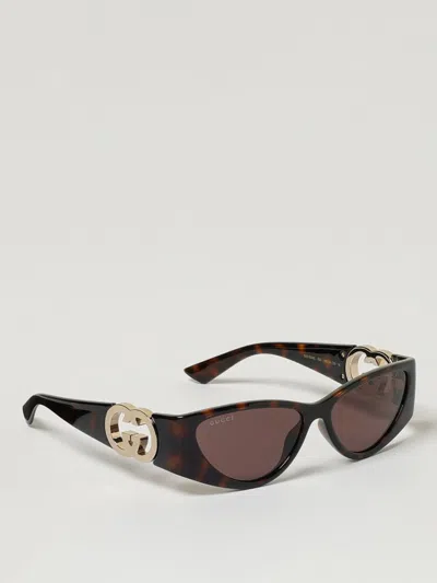 Gucci Sunglasses Woman Beige