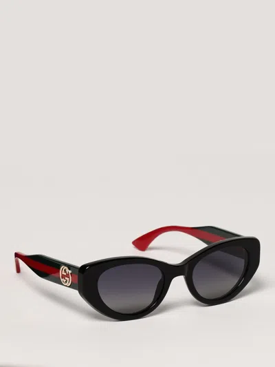 Gucci Sunglasses Woman Black 1