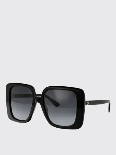 GUCCI GUCCI SUNGLASSES WOMAN BLACK
