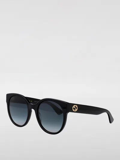 GUCCI GUCCI SUNGLASSES WOMAN BLACK