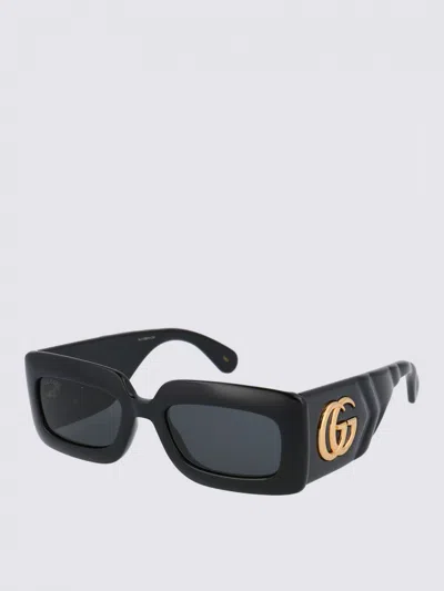 GUCCI GUCCI SUNGLASSES WOMAN BLACK