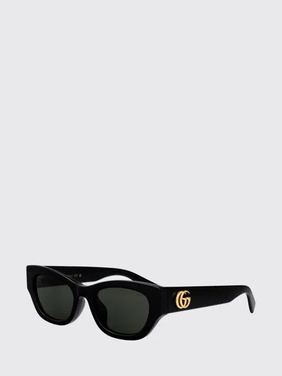 Gucci Sunglasses Woman Black In Brown