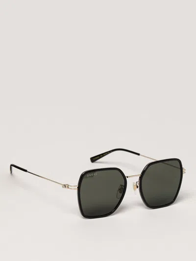 Gucci Grey Square Ladies Sunglasses Gg1850sa 001 53 In Black