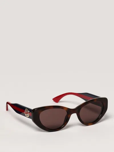 Gucci Sunglasses Woman Brown